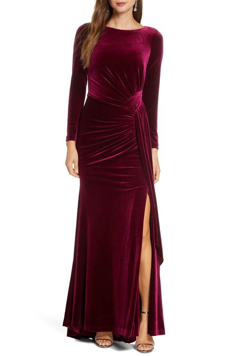 nordstrom burgundy dress|burgundy summer dresses.